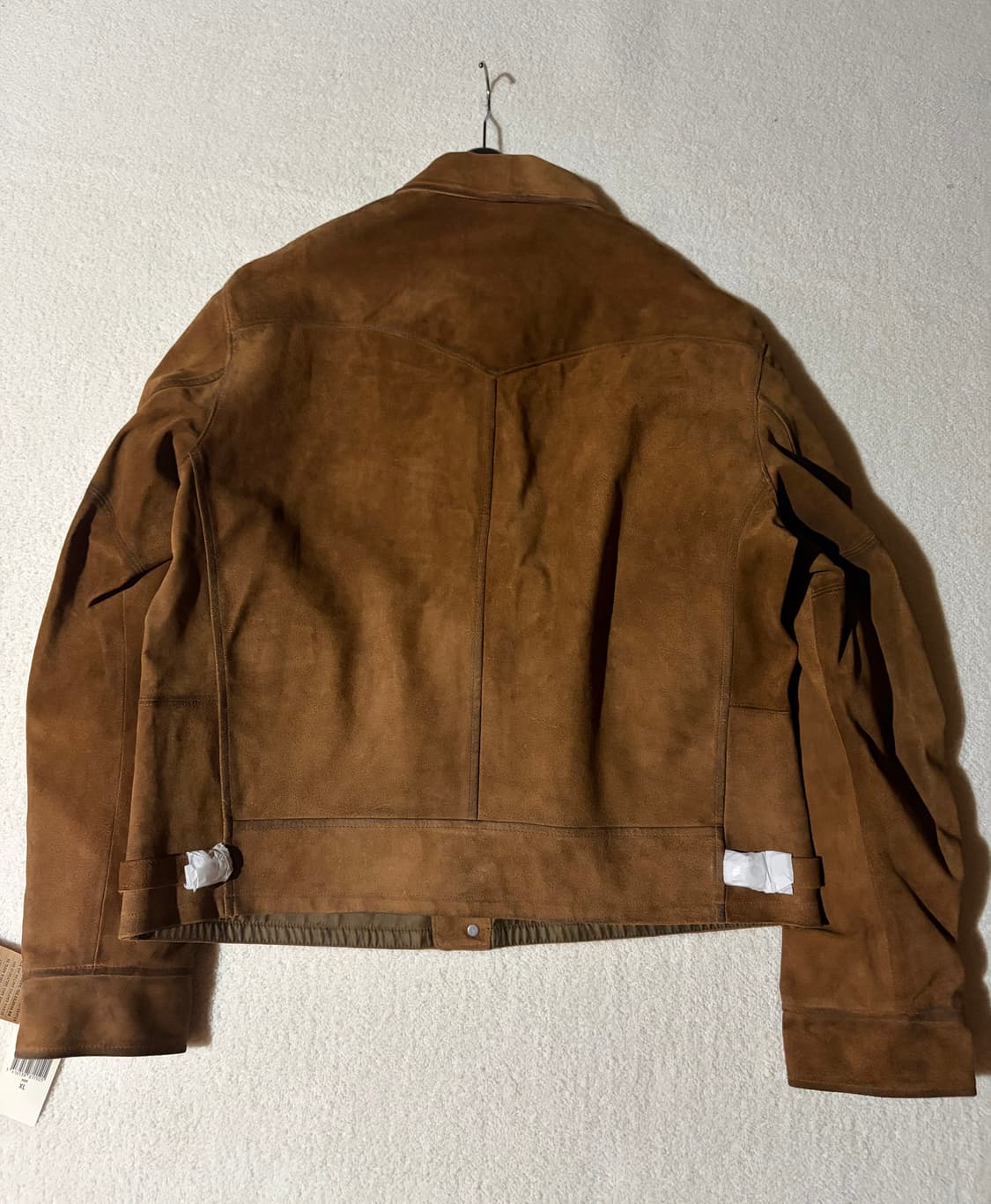 [새상품]더블알엘 러프아웃 스웨이드 자켓 브라운 상품이미지4