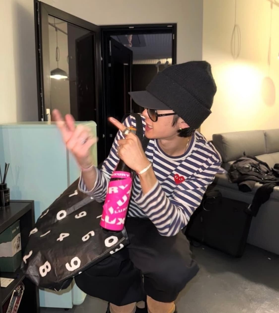 나우아임영 꼼데가르송 롱슬리브 상품이미지1