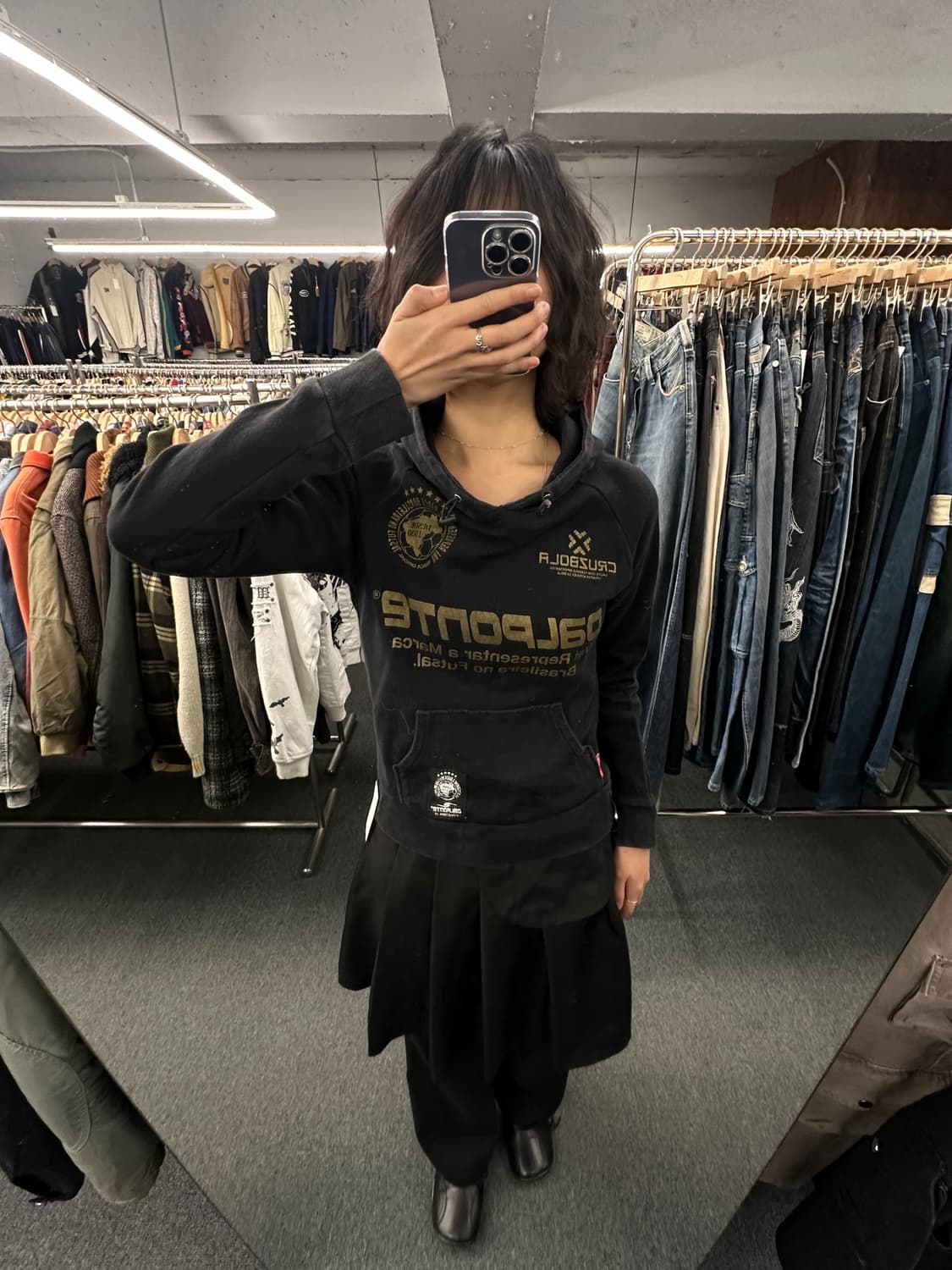 S)Dalponte 빈티지 브라질 풋살팀 후디 상품이미지1