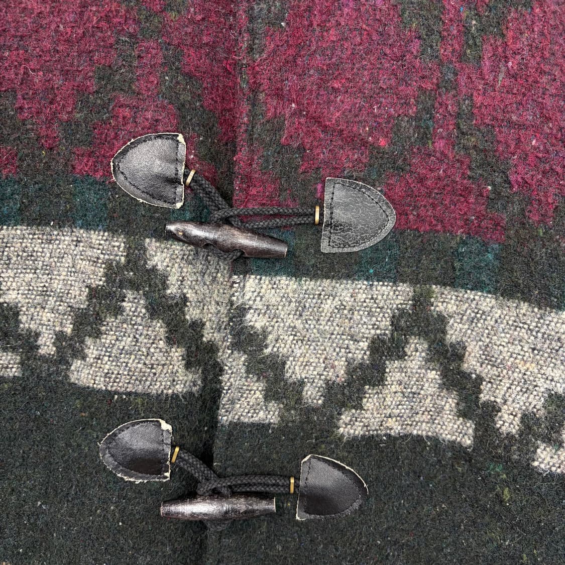 빈티지 블랑켓 더플 코트 상품이미지5