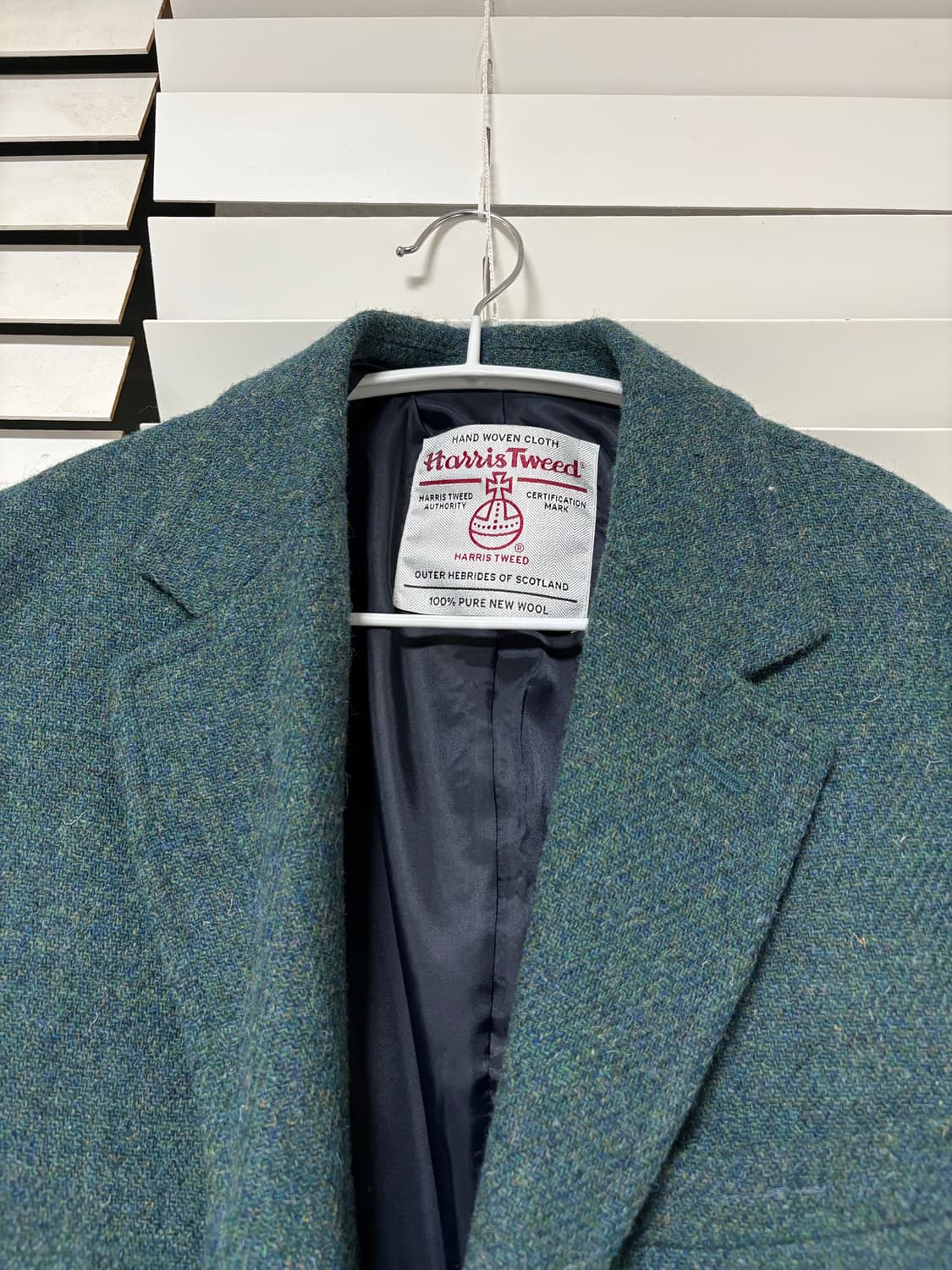 헤리스트위드 자켓 M 1회착 상품이미지2