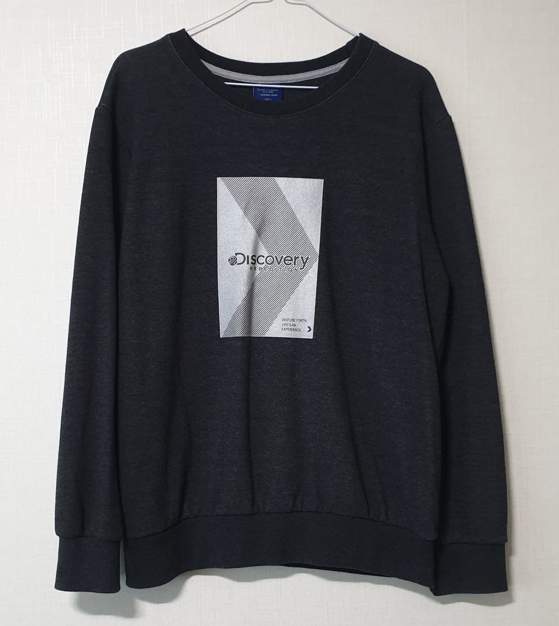 디스커버리 긴팔 라운드티 L사이즈 상품이미지1