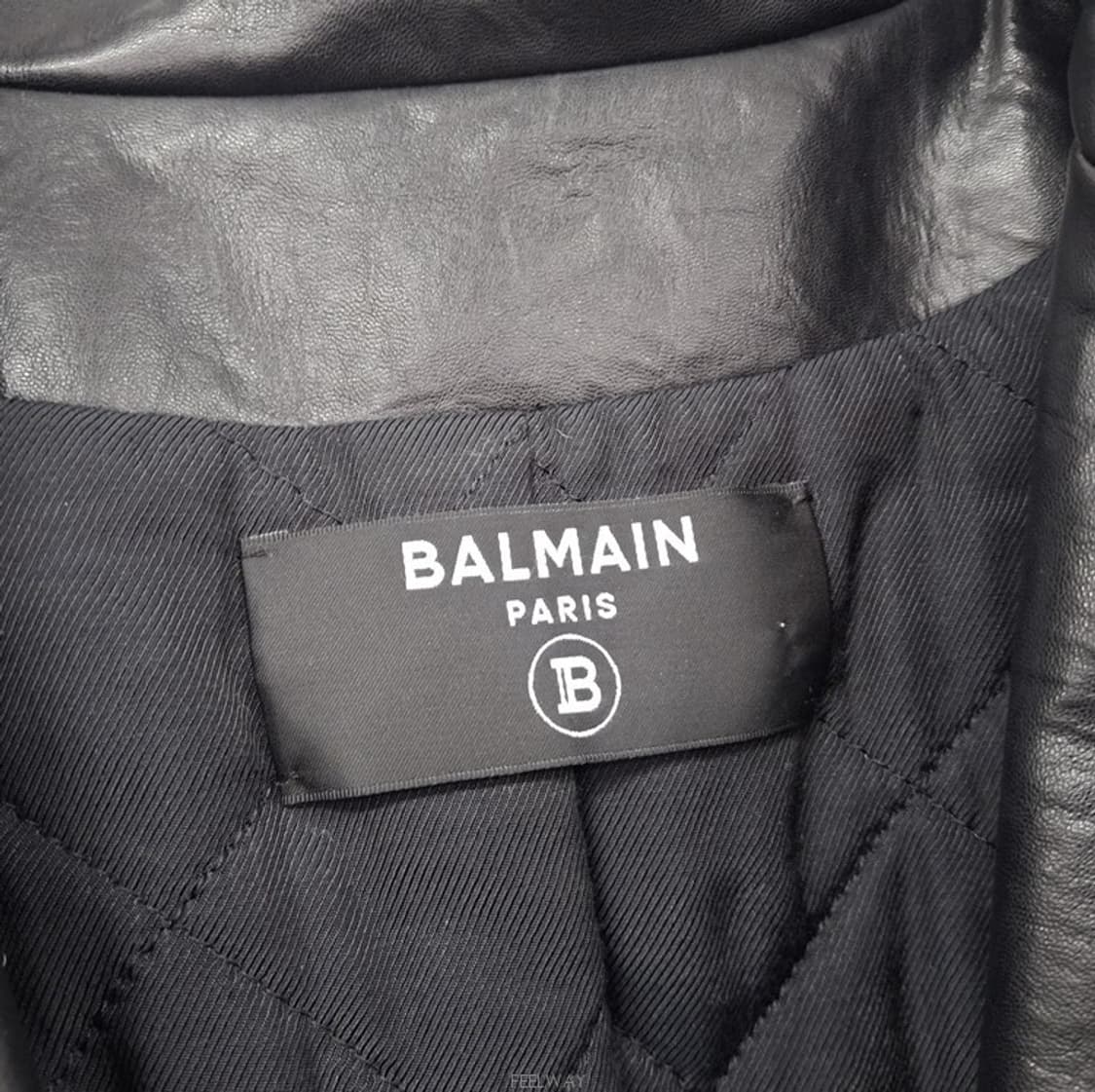 런웨이패션쇼 발망)Cropped faux lea 가죽자켓 점퍼 숏쟈켓 상품이미지4