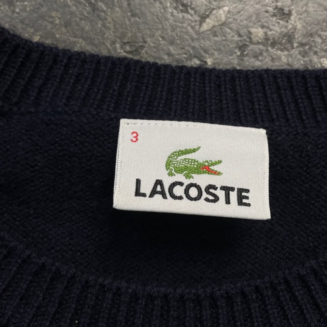 95 라코스테 빅로고 니트  상품이미지3