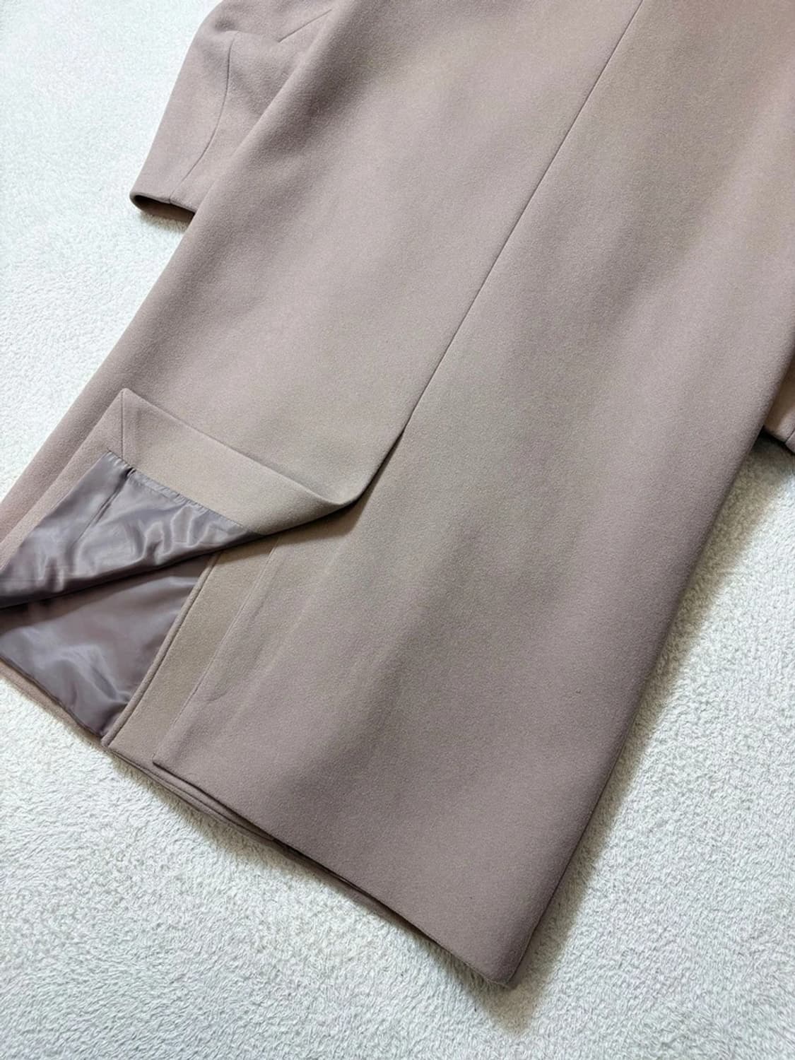 쿠어 Coor MTR 오버핏 캐시미어 블렌드 더블 롱 코트 PN6293 상품이미지7