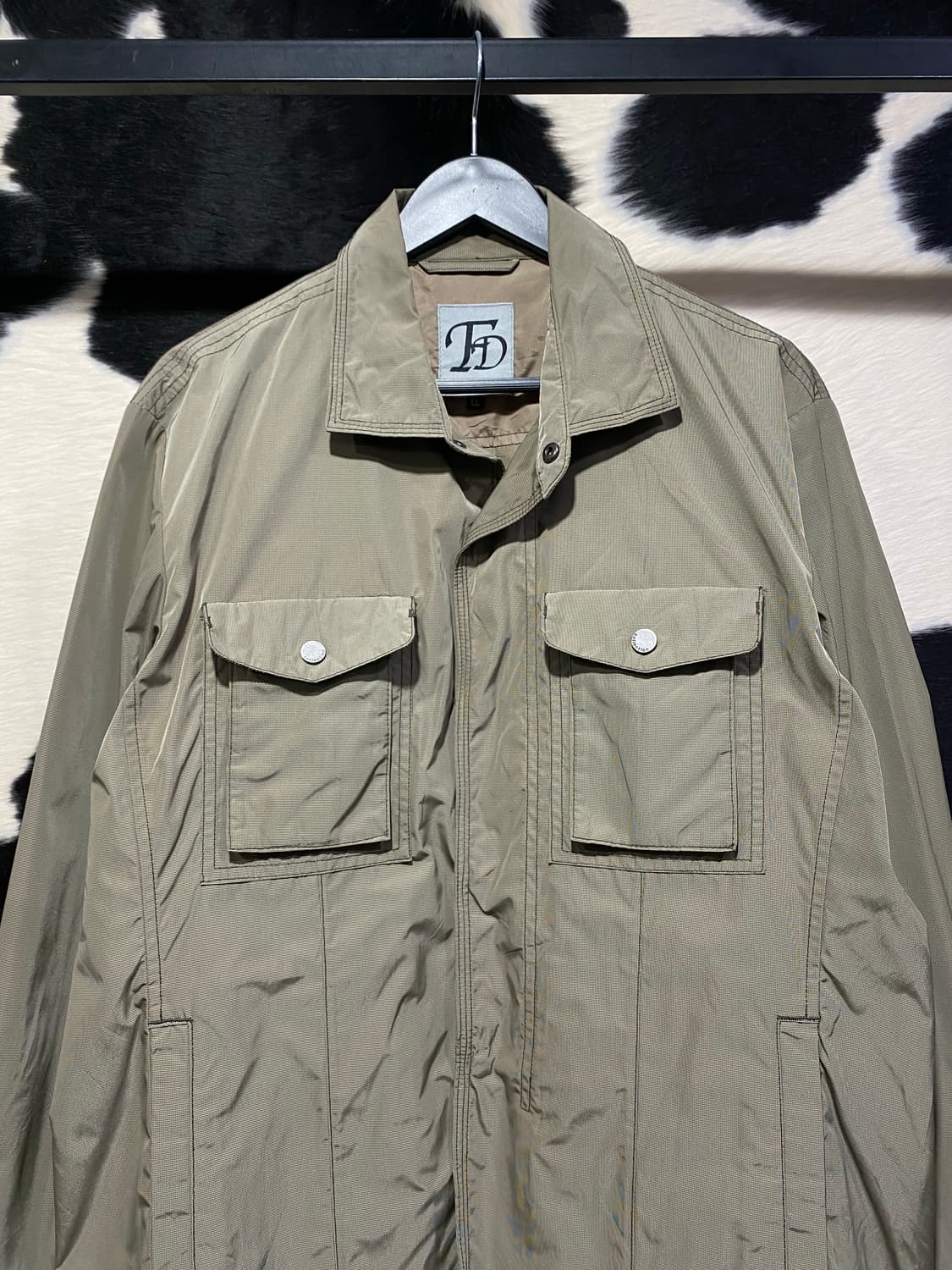 Fidato 나일론 카키 포켓자켓 상품이미지4