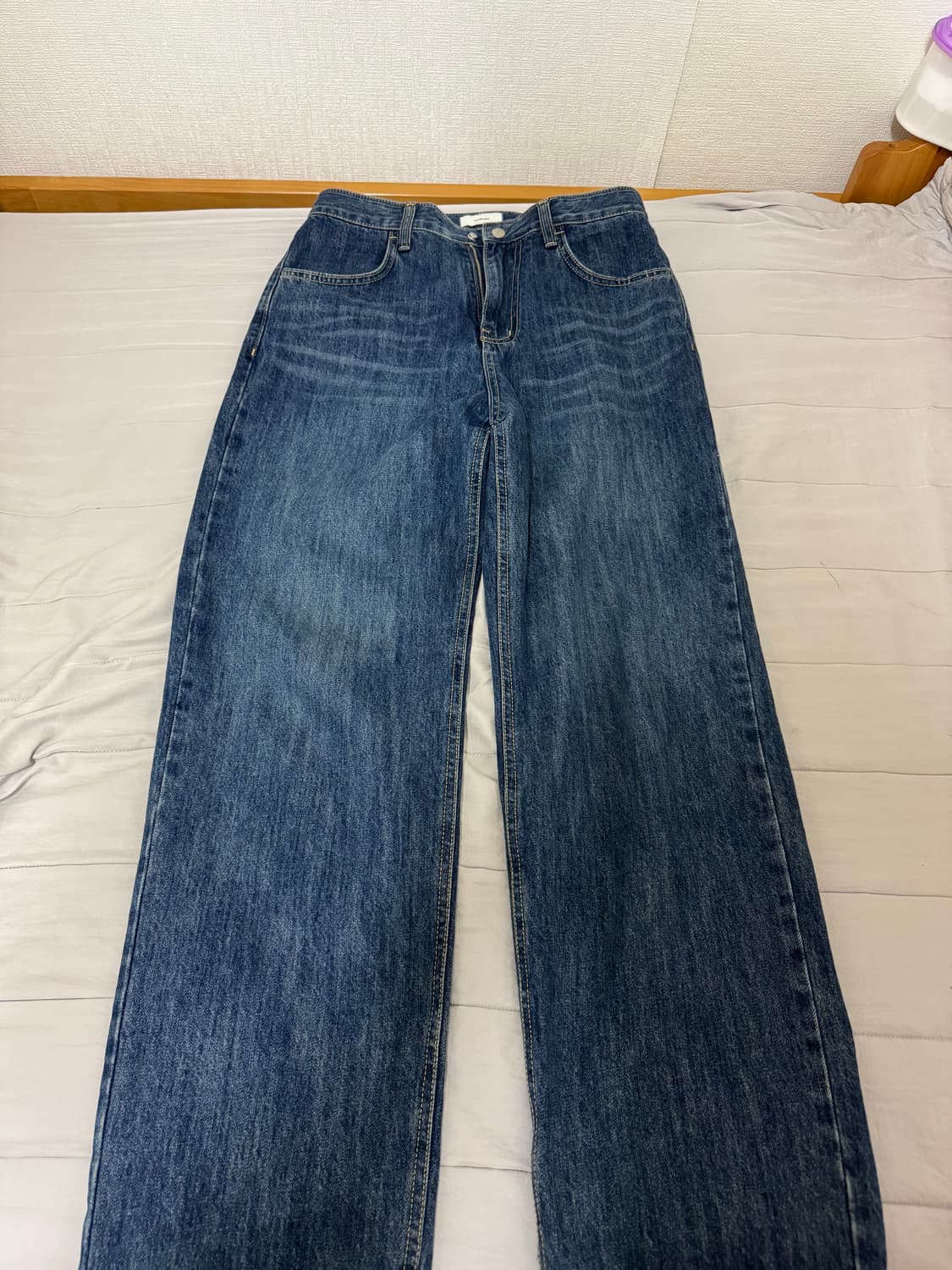 마이라이브러리 113 슬럽데님-미드블루 상품이미지3