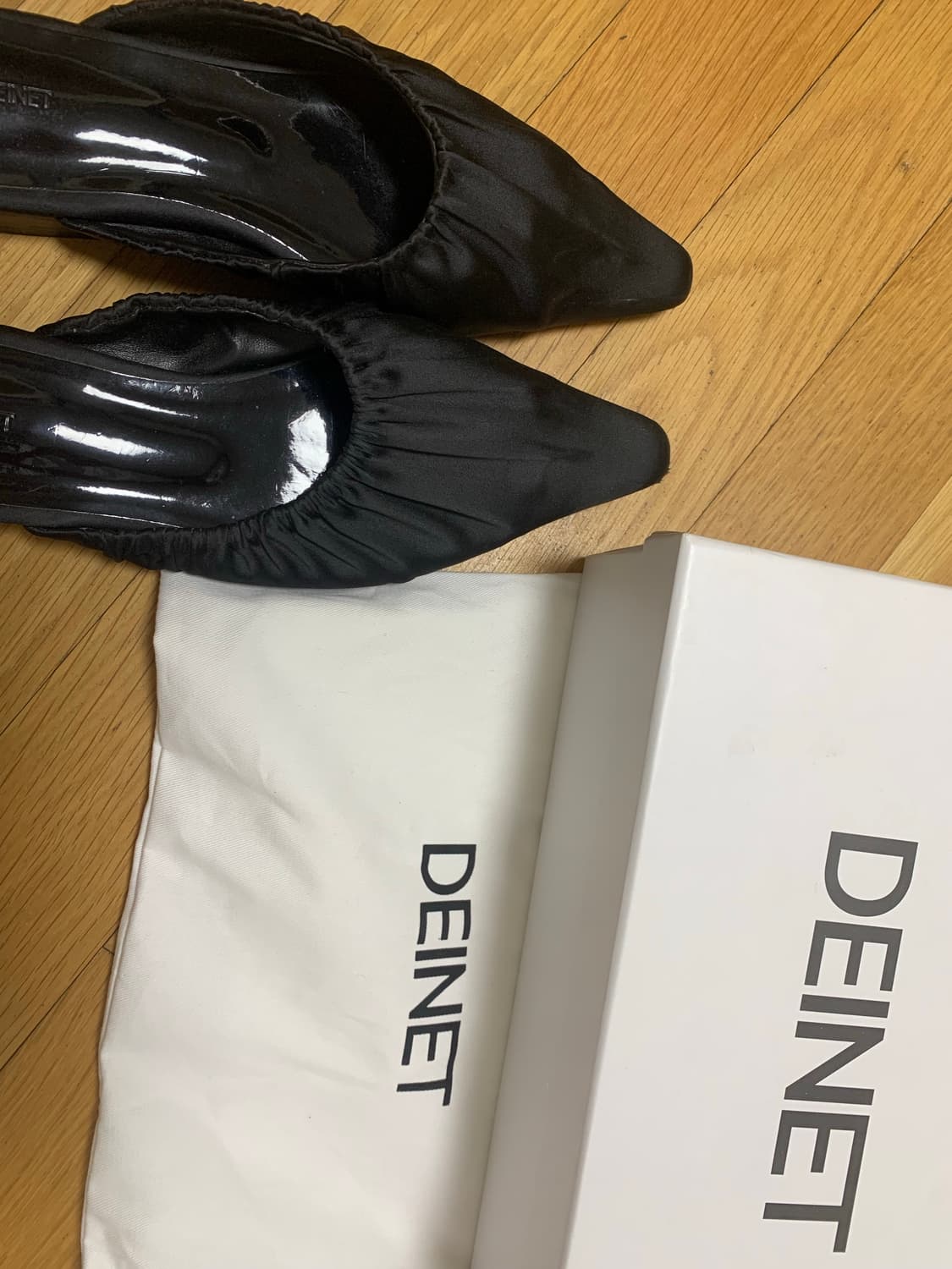 Deinet 다이닛 블랙 뮬 상품이미지5
