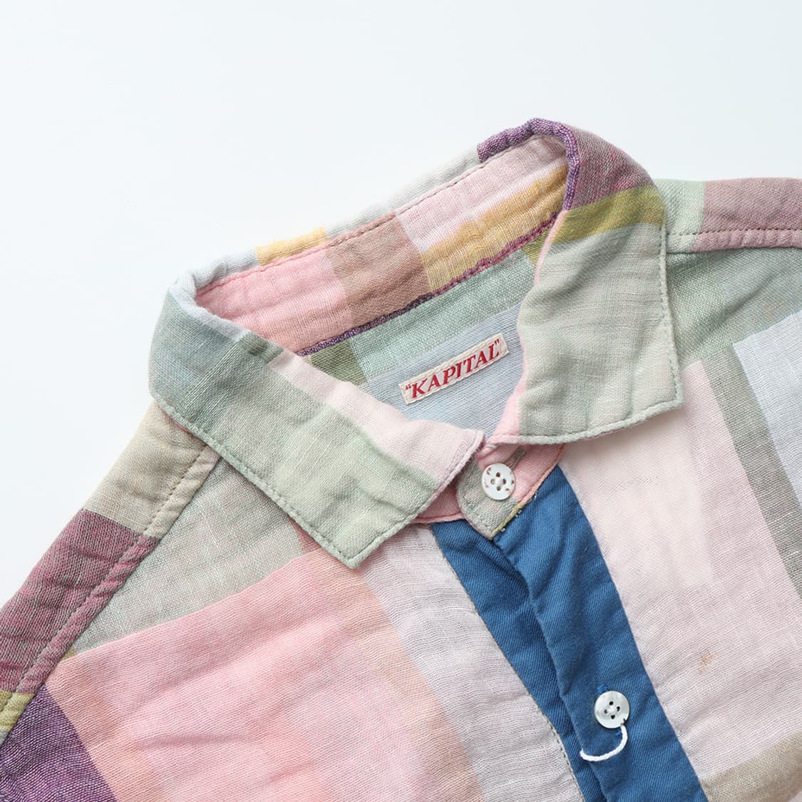 KAPITAL Check S/S Shirt 상품이미지7