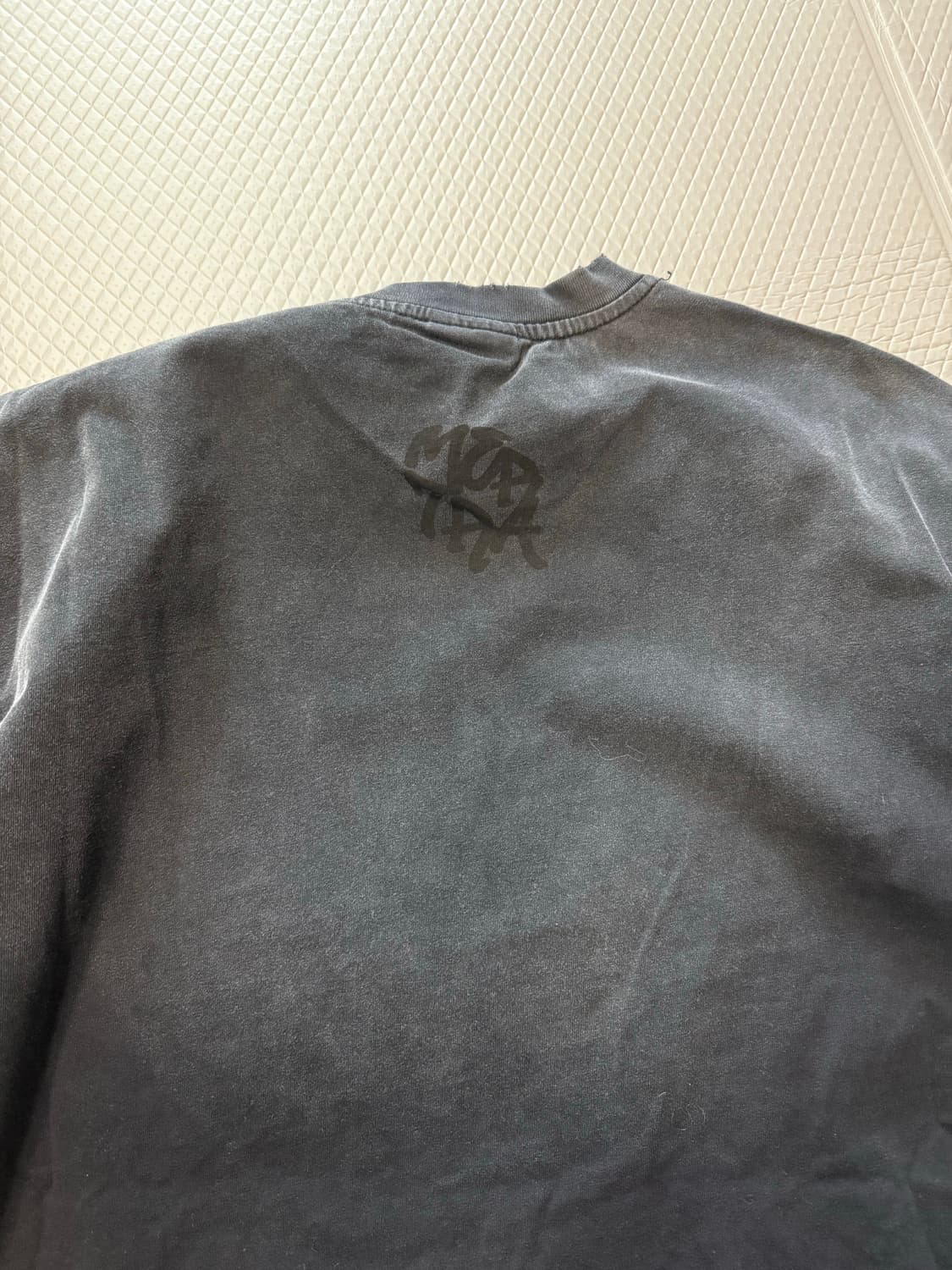 (L) 메르트라 와플 레이어드 롱슬리브 블랙 상품이미지2