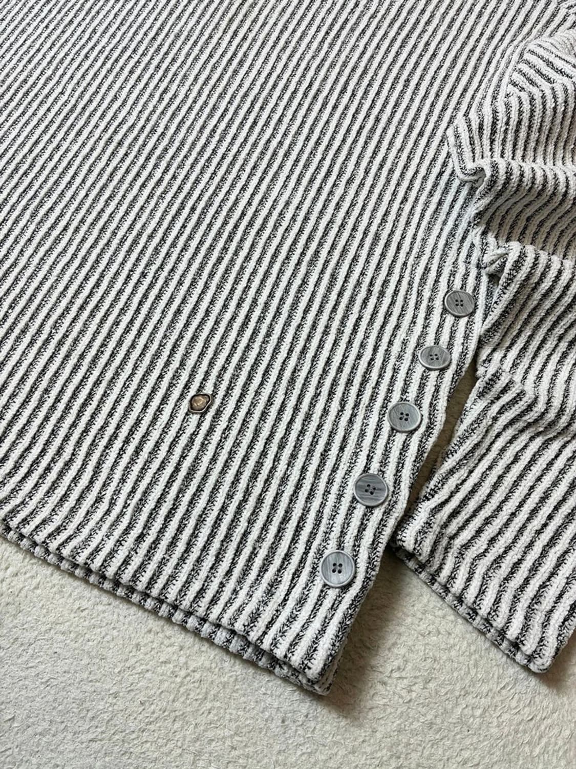 메종미네드 사이드버튼 더블 니트 PN6449 상품이미지5