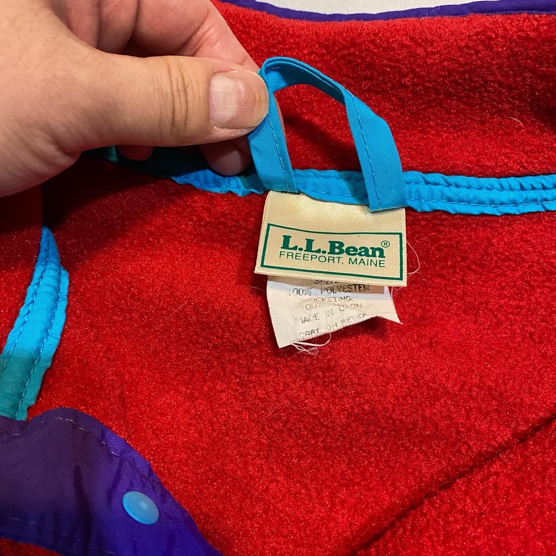 엘엘빈 플리스 하프집업 신칠라 상품이미지5