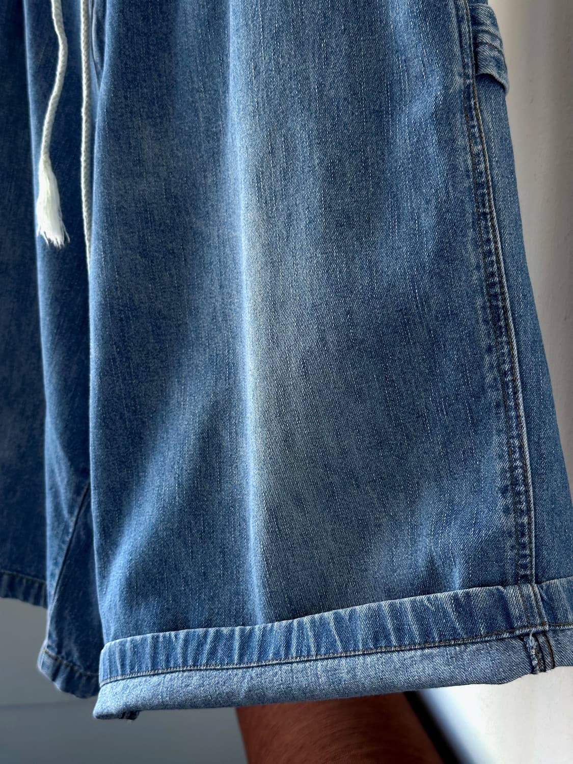 Cotton denim utility painter shorts 상품이미지4