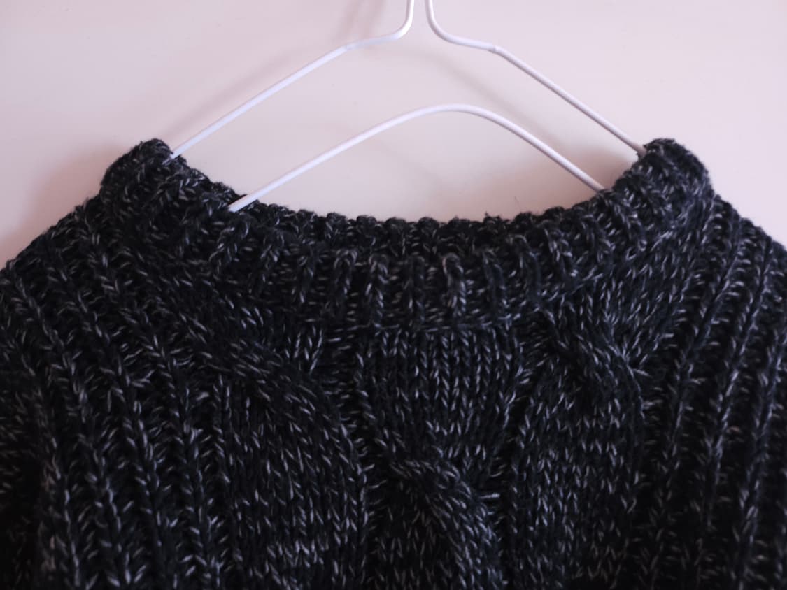 빈티지 꽈배기 니트 상품이미지2