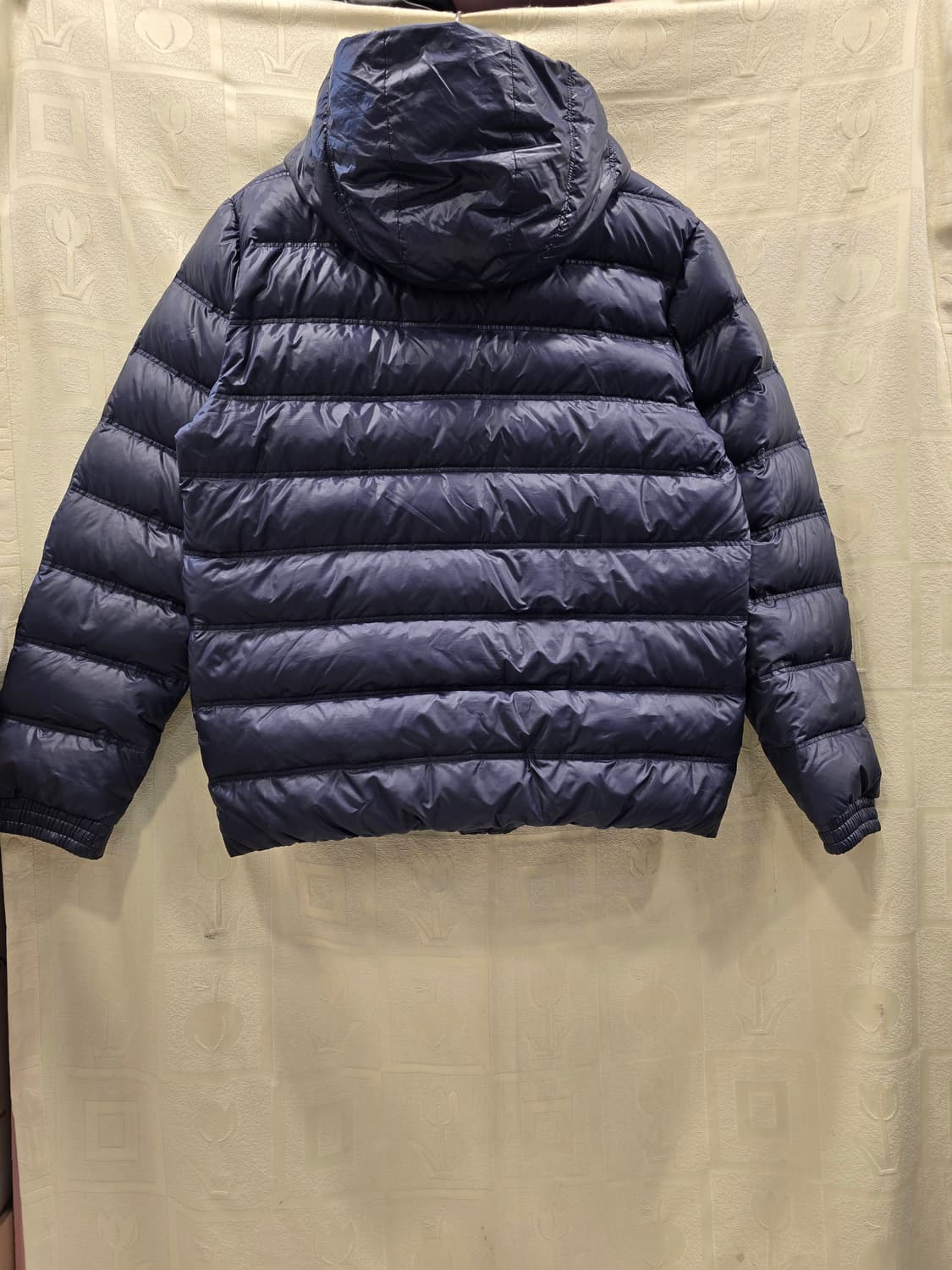 아디다스 올드스쿨 남성 구스다운 경량패딩 105 네이비 상품이미지5