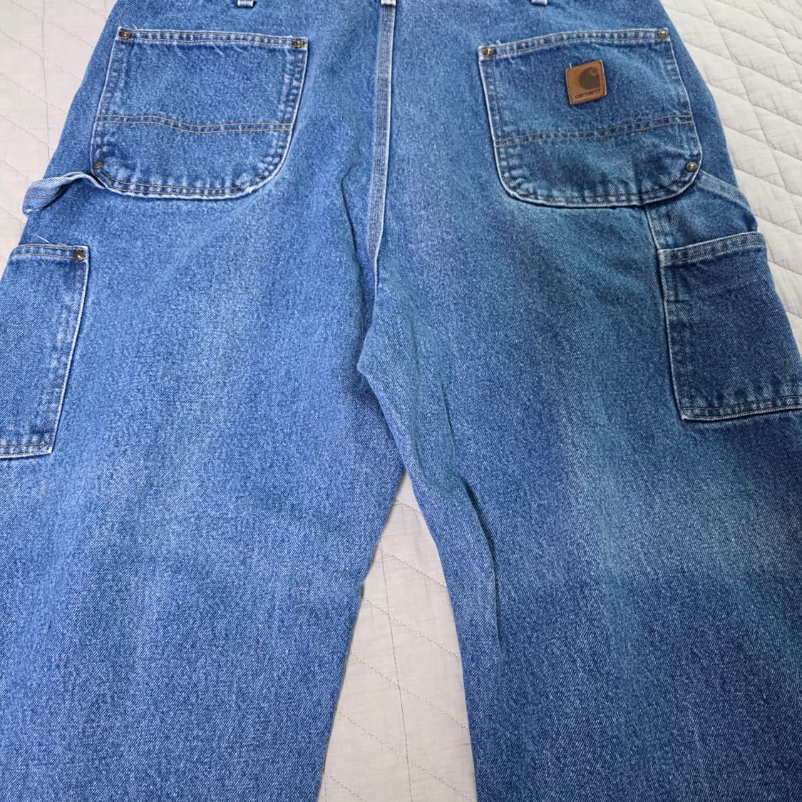 [40X30] 00s 칼하트 더블니 B73 DST 데님팬츠 굿컨디 B16 상품이미지5