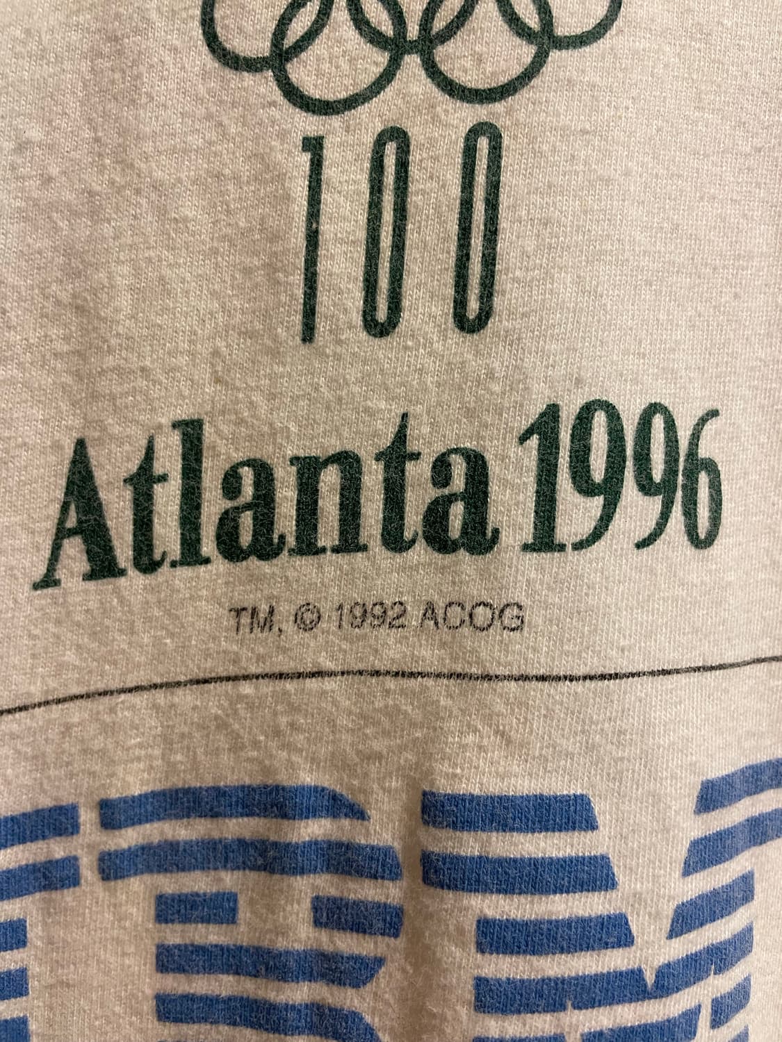 90s 헤인즈 96아틀란타 올림픽 반팔 상품이미지3