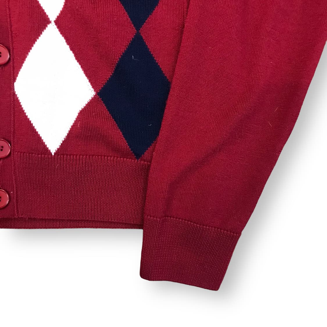 라코스테 아가일 니트 상품이미지3