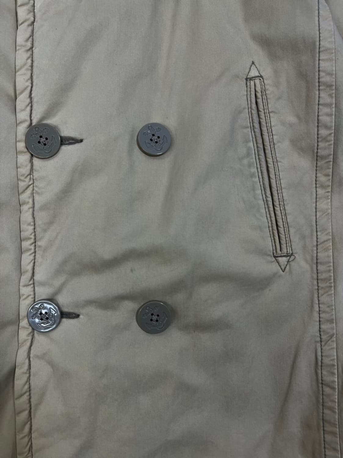 폴로진스컴퍼니 미해군 누빔 롱 코트/#2692 상품이미지4