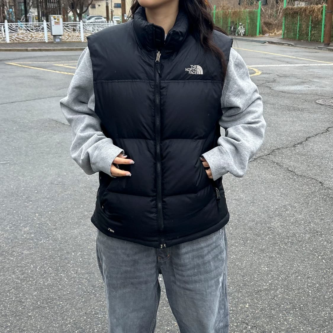 노스페이스 700 패딩 조끼 상품이미지2