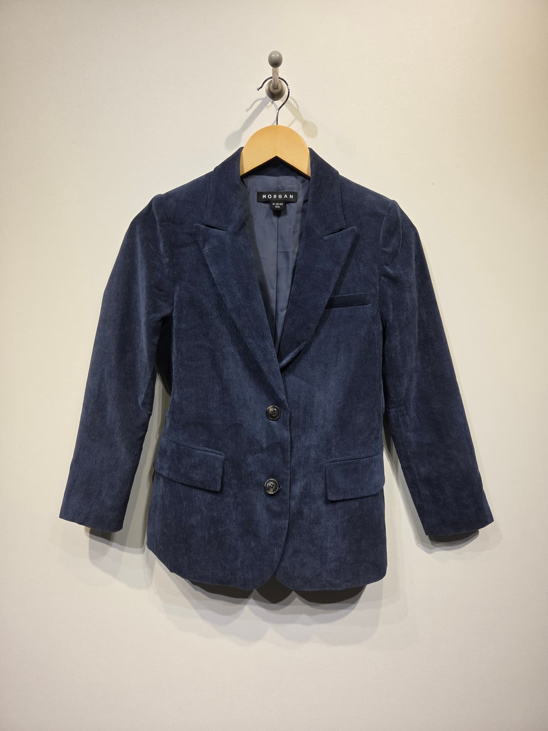 MORGAN 모르간 네이비 코듀로이 자켓 상품이미지2