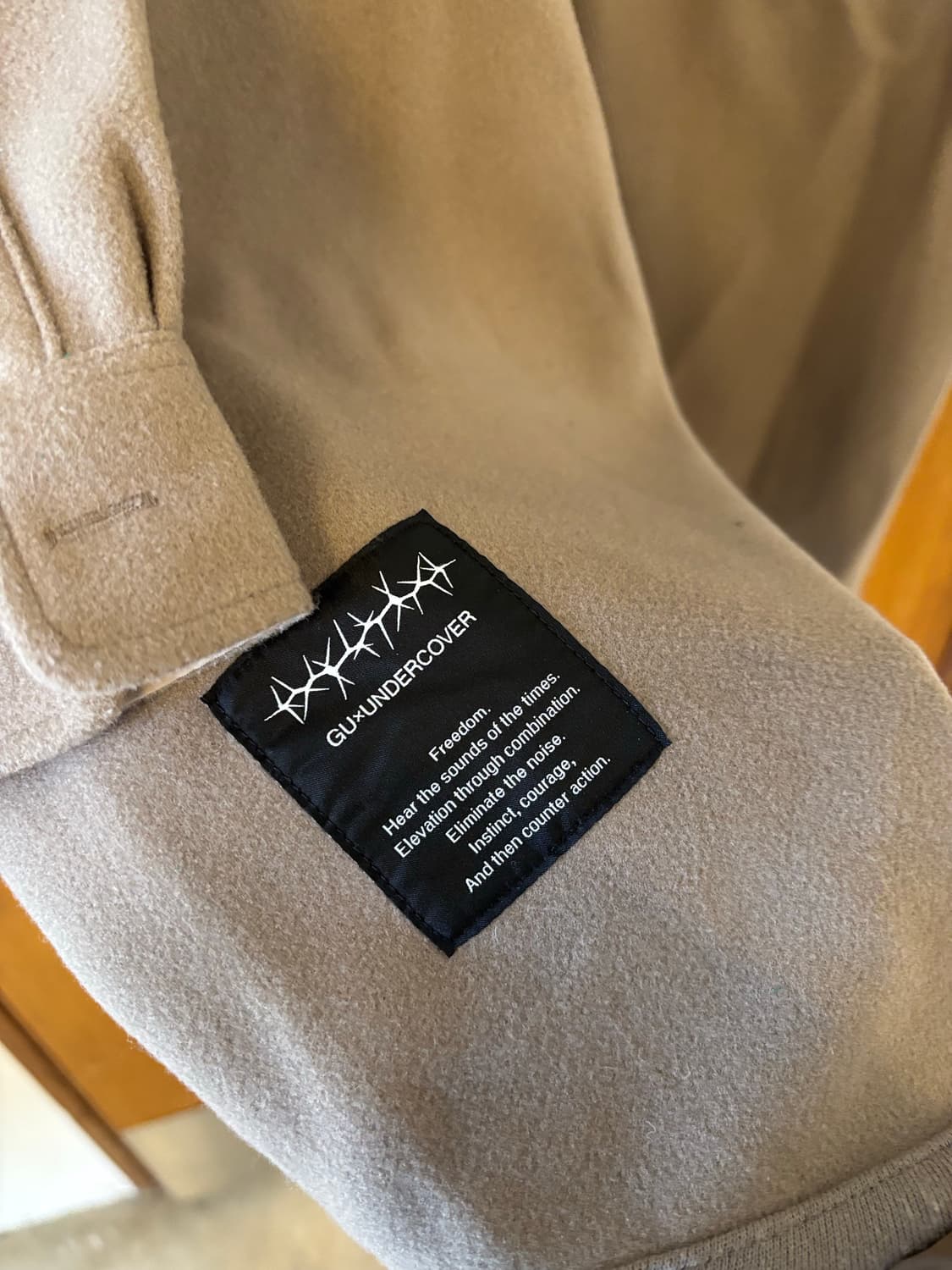 GU x 언더커버 롱셔츠 자켓 상품이미지7