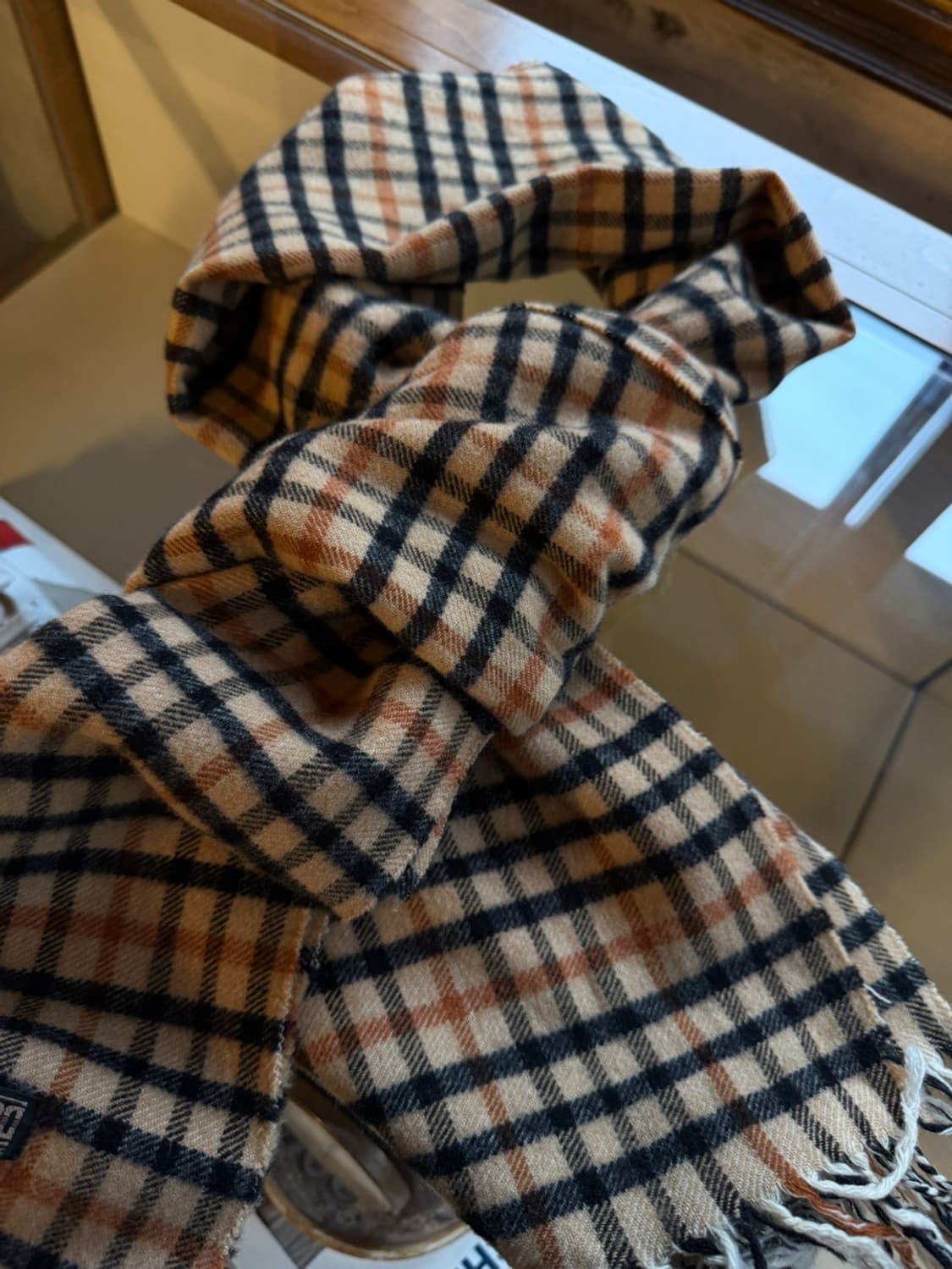 DAKS 닥스 캐시미어 머플러 상품이미지2