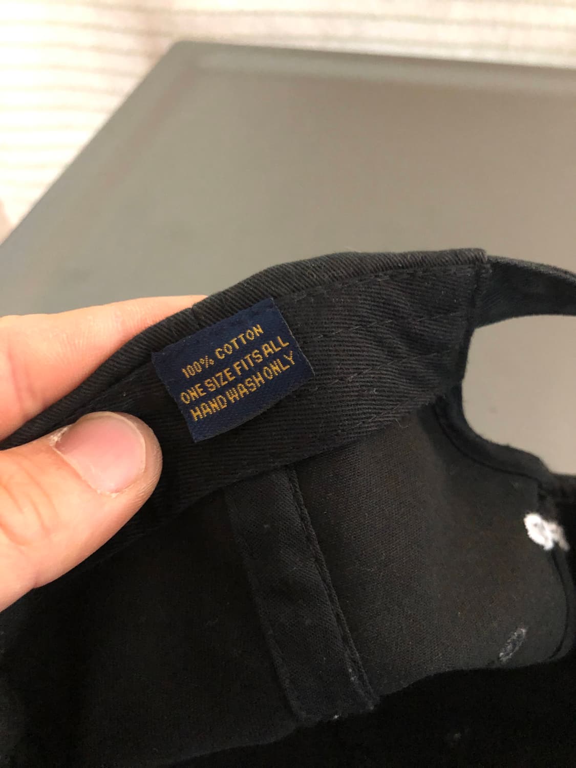 오클리 블랙 코튼 볼캡 상품이미지3