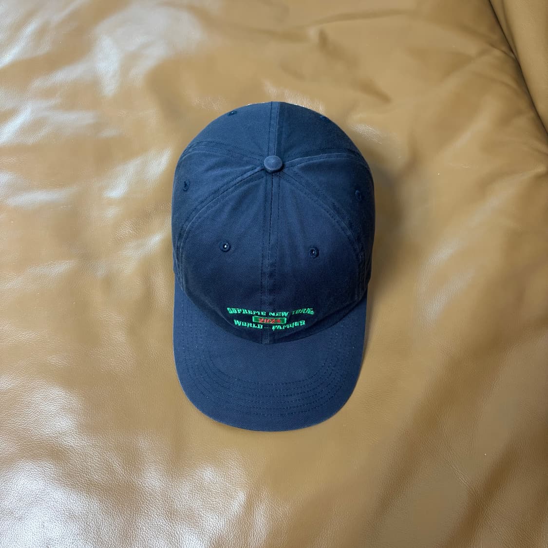 Supreme 슈프림 24ss 뉴욕 아크 워시드 네이비 볼캡 모자 상품이미지6