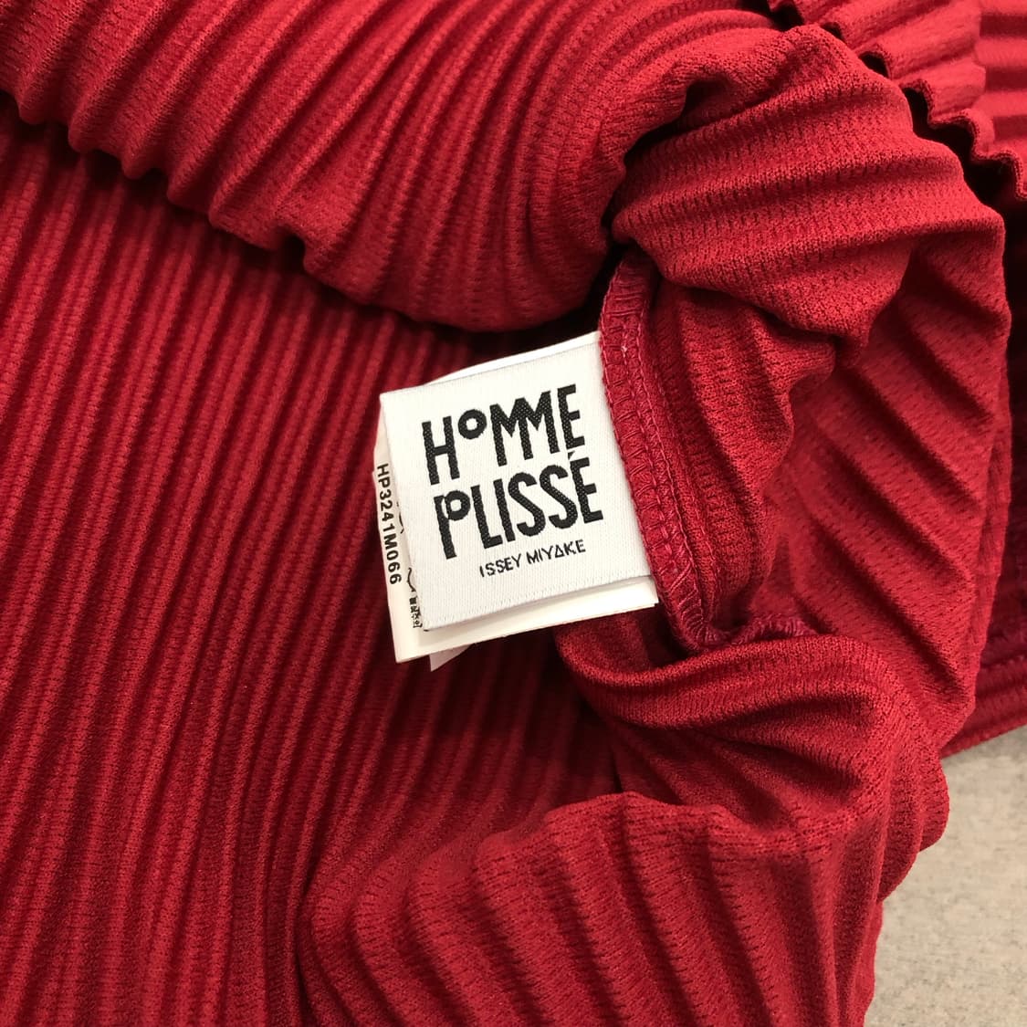 옴므플리세 이세이미야케 긴팔 카라티 폴로티셔츠 3 상품이미지3