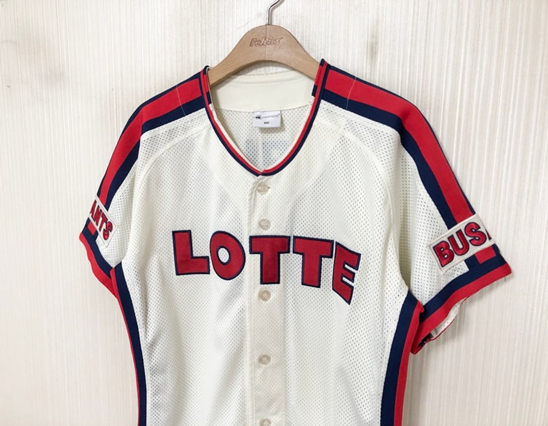KBO 롯데자이언츠 챔피언 홈유니폼/져지 100 #47 강민호 상품이미지6