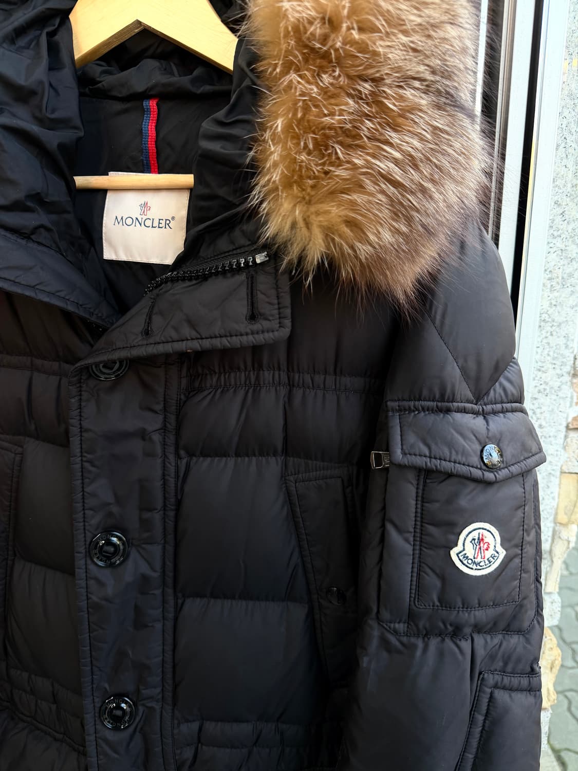 100~105/ 몽클레어 아프톤 퍼 구스다운 롱패딩 상품이미지6