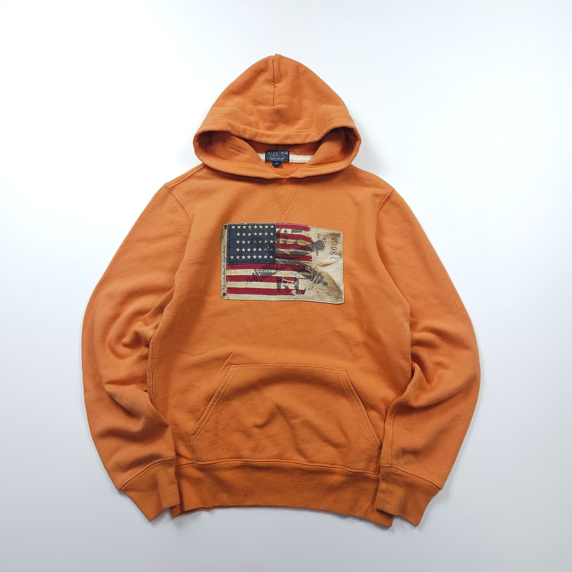 폴로 랄프로렌 진스 성조기 빅로고 디테일 후드 티셔츠 (S) 상품이미지2