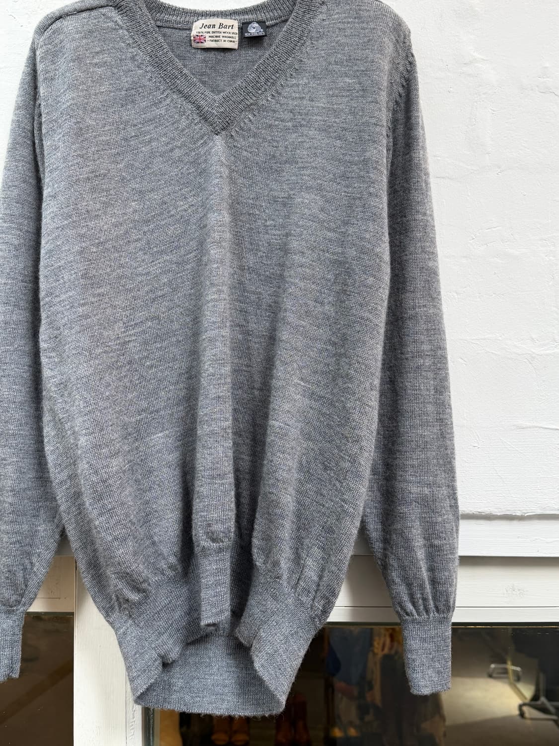 Jean Bart 브리티시 V넥 울 니트 상품이미지3