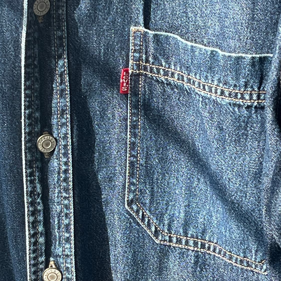 Levis 리바이스 레드탭 데님 셔츠 L 상품이미지3