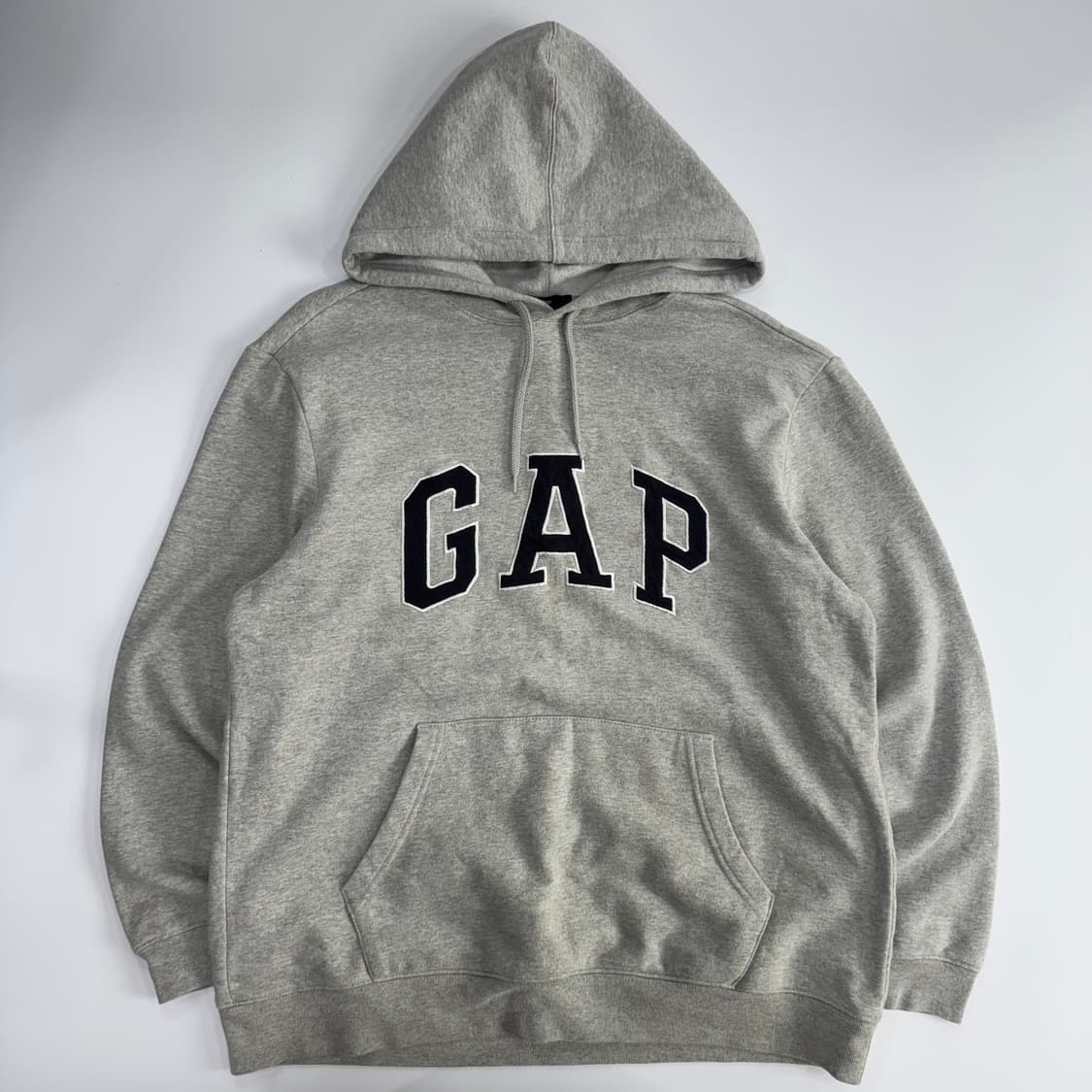 Gap 갭 블랙로고 그레이 후드티  상품이미지3