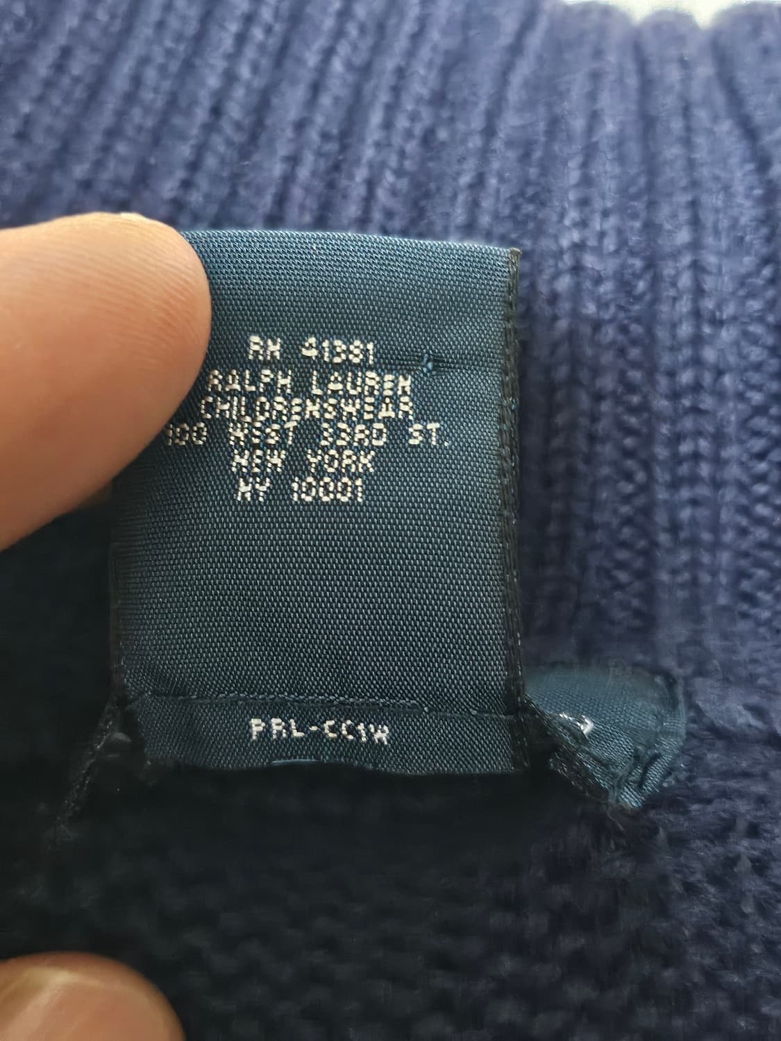 폴로랄프로렌 빅스트라이프 풀집업 니트 스웨터 여성 M 상품이미지4