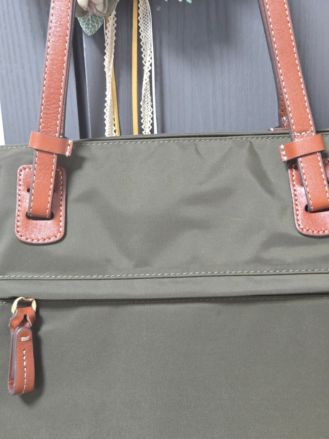 브릭스 X라인 쇼퍼백 라지 미착용 새상품 상품이미지5