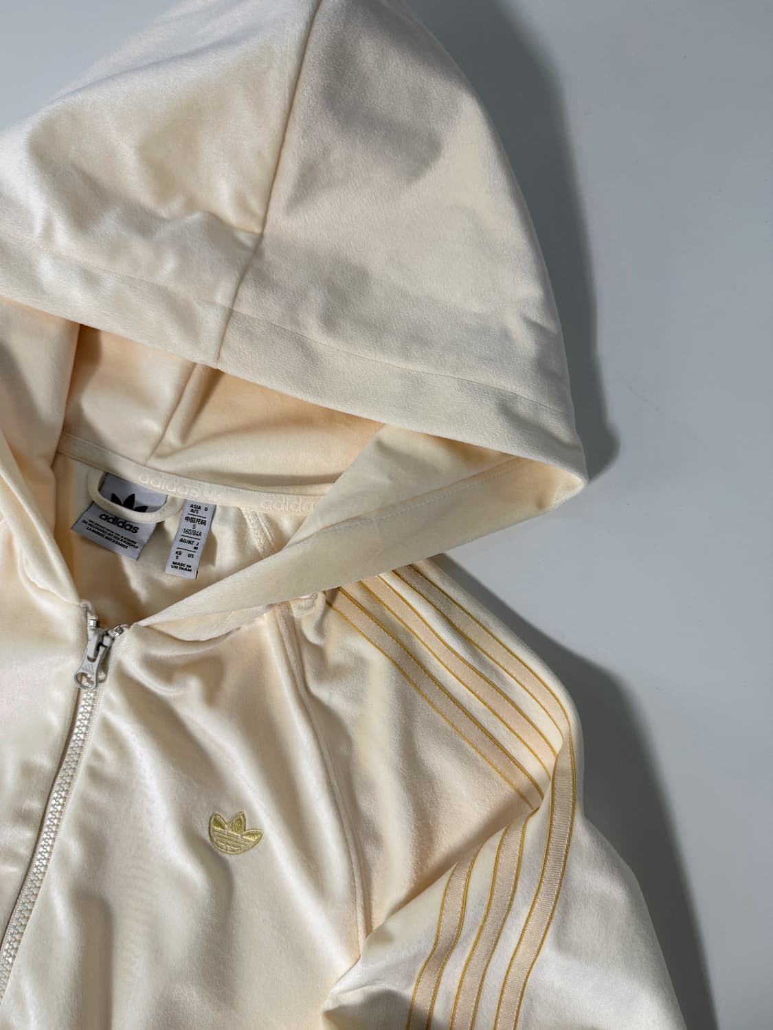 아디다스 오리지널 벨벳 후드 트랙 져지 상품이미지2