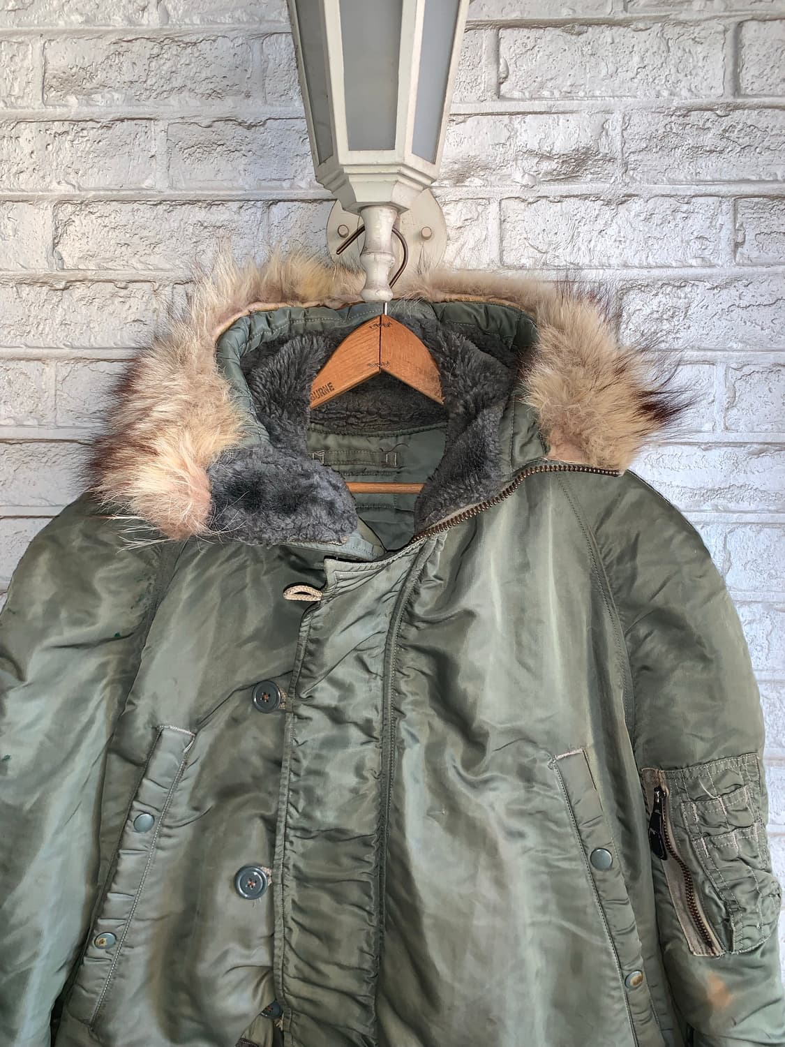 60년대 미공군 n-3b 파카 100 상품이미지2