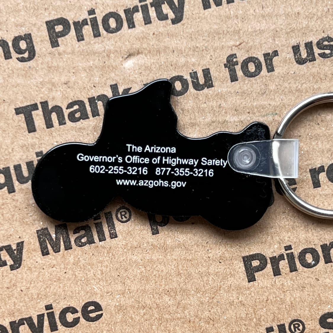 90s vtg Motorcycle Keyring 상품이미지2