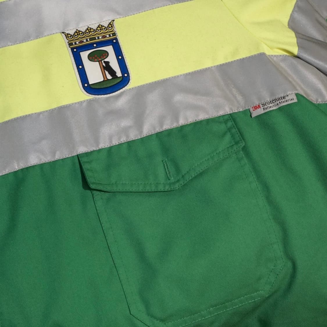 스페인 Limpieza 환경미화원 유니폼 자켓 상품이미지7