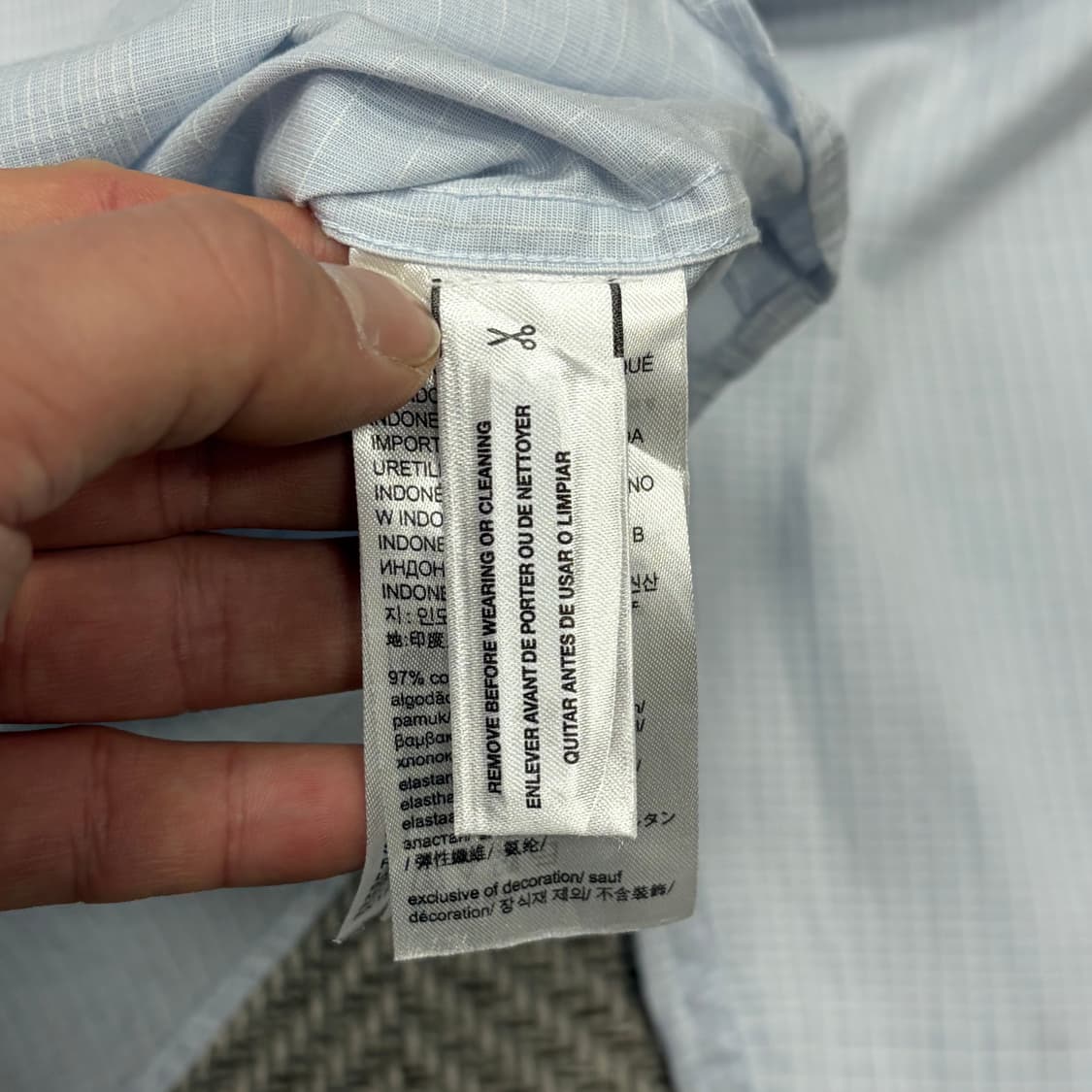 Lands' End 스트라이프 셔츠 v1475  상품이미지6