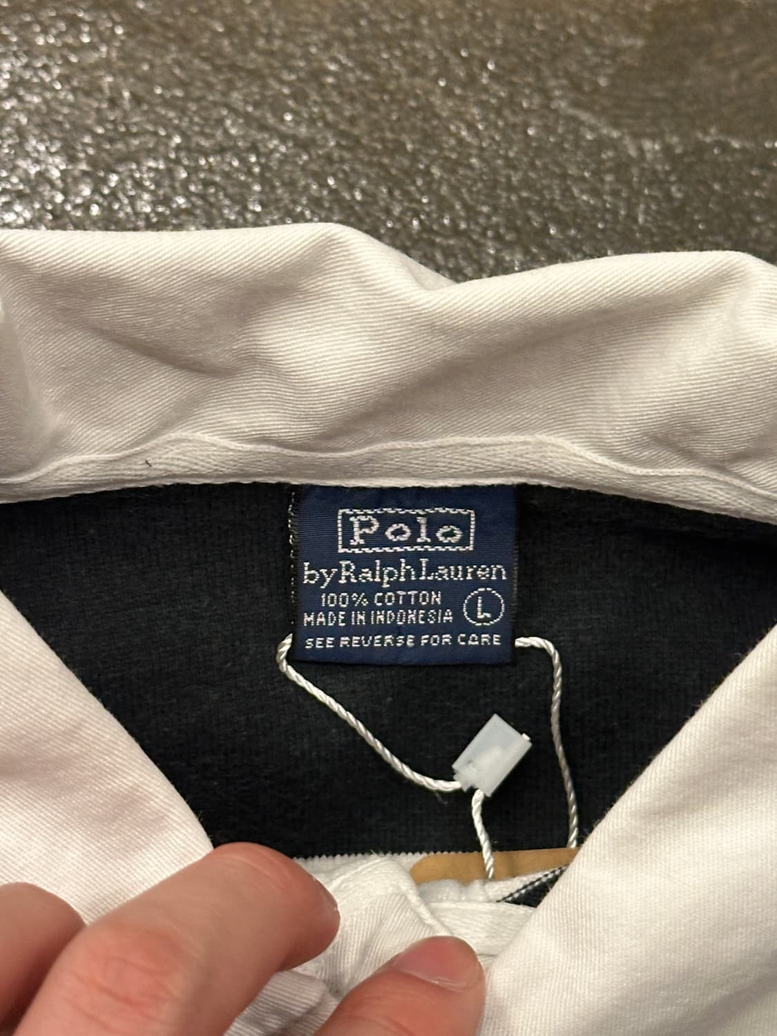 POLO 폴로 랄프로렌 스트라이프 럭비티 L 상품이미지5