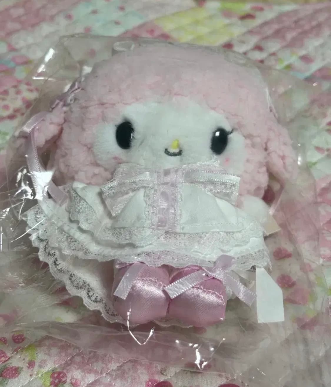 일괄) 산리오 화이트 프릴 웨딩 시리즈 마스코트 키티 헬로키티,피아노 상품이미지3