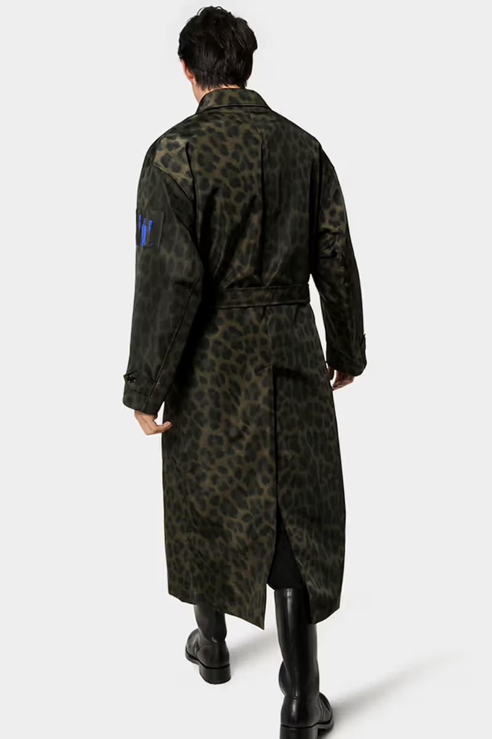 라프시몬스 19FW 블루벨뱃 레오파드 카코트 46사이즈 상품이미지2