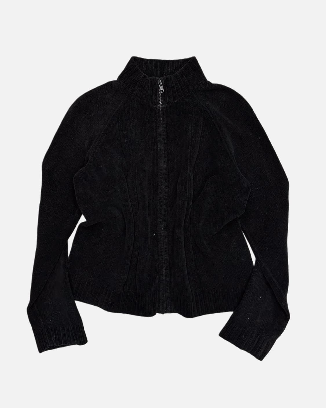 cable brushed knit zip-up 상품이미지1