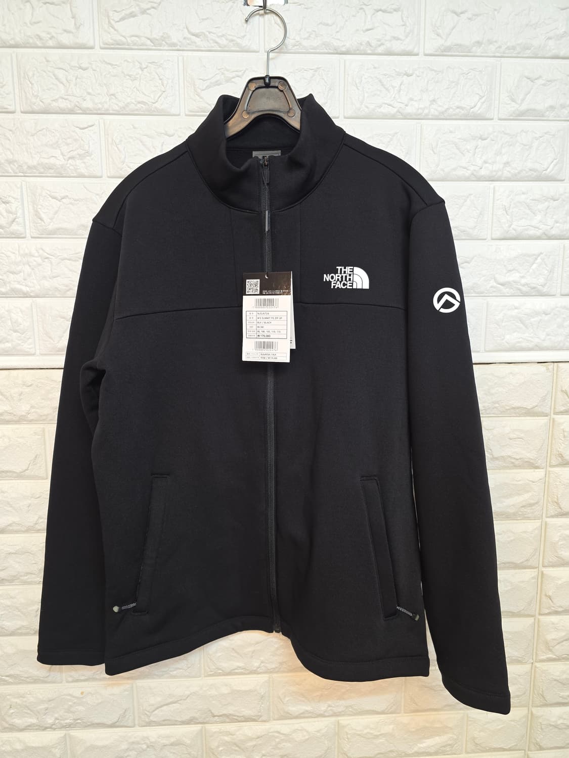 노스페이스 M'S SUMMIT PS ZIP UP 블랙 색상 95(M) 사 상품이미지1