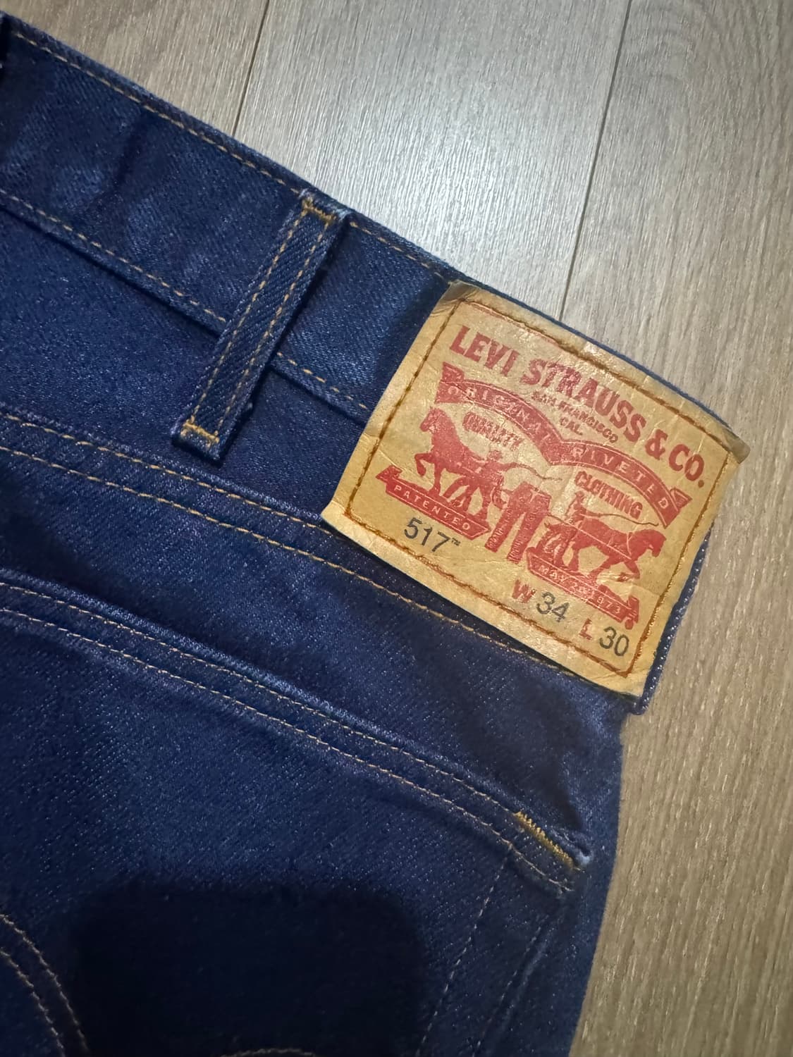 리바이스 517 34x30 다크블루 상품이미지4