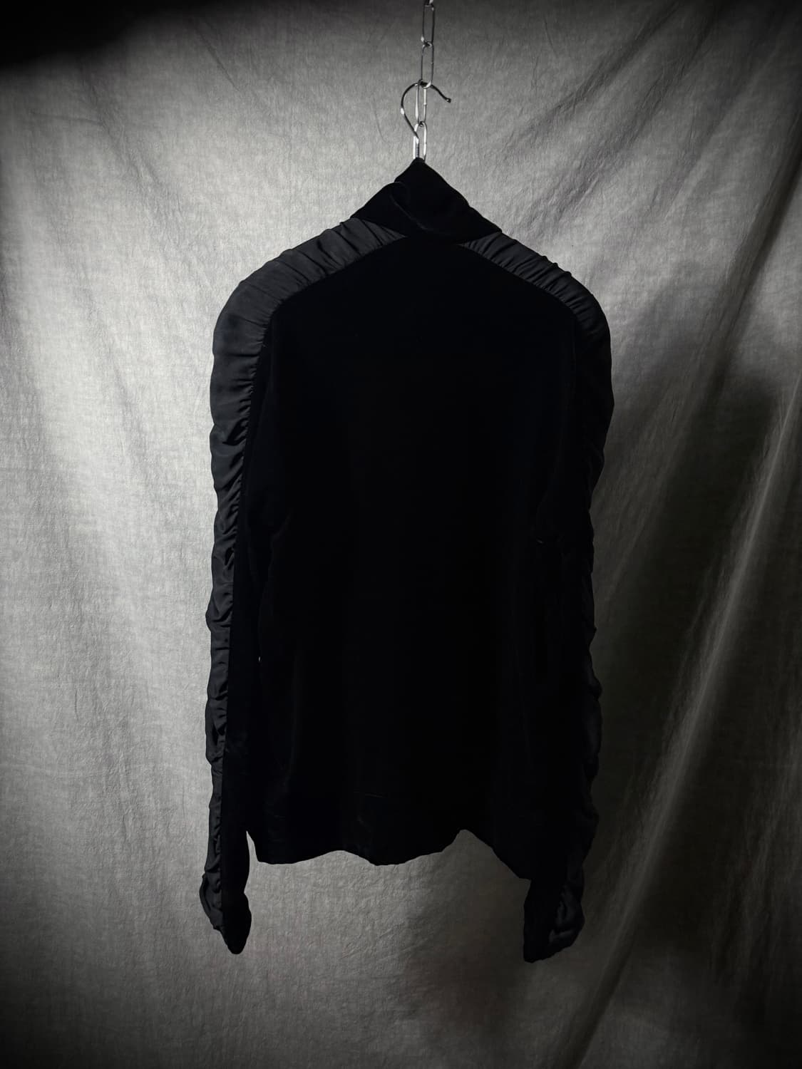 Ripvanwinkle Velour Gathered Arm Zip  상품이미지7